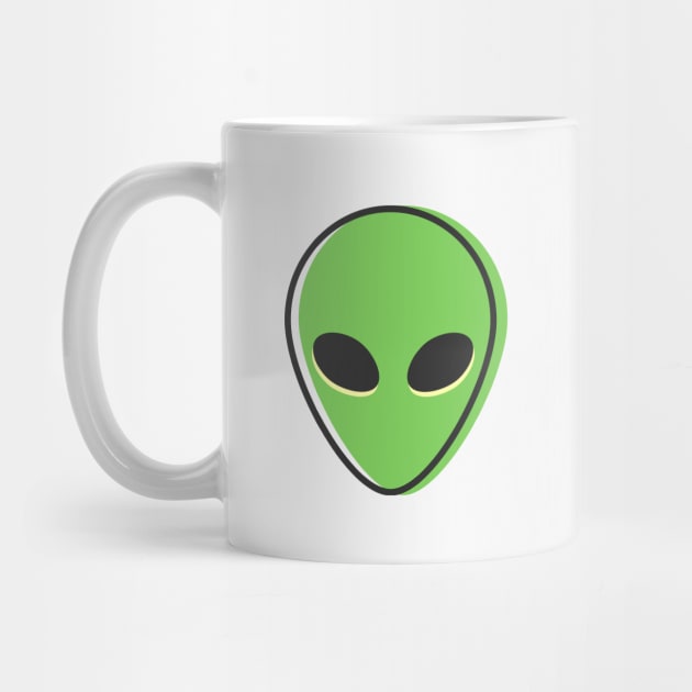 Retro minimal alien Sci Fi by happinessinatee